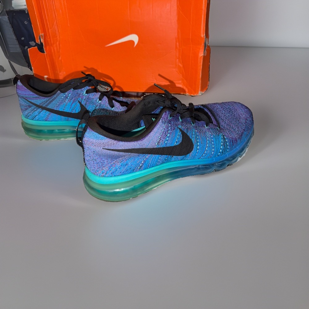 Nike Flyknit Max "Hyper Grape" 2014 Men's US 12 VNDS 620469-500 Clear Air Unit
